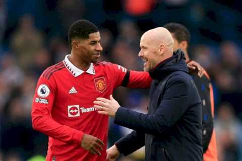 Marcus Rashford on one-man mission to keep Man Utd in Premier League title race