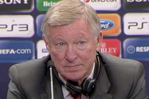 Sir Alex Ferguson fumed at ‘stupidest question ever heard’ after Barcelona beat Man Utd