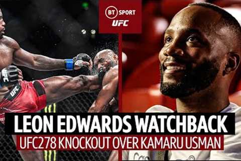 The Watchback: Leon Edwards relives stunning KO win over Kamaru Usman at UFC 278  UFC 286