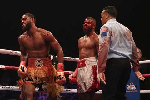 Badou Jack once had a fight so bloody referee Tony Weeks was washing blood off his shirt in public..