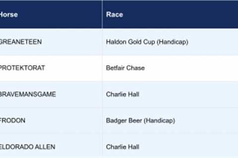 Handicappers blog: Betfair Chase & Hurdle round-up