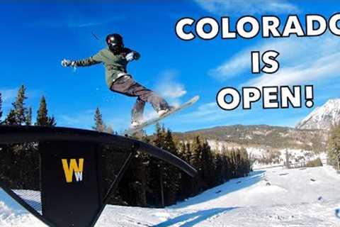 COLORADO RESORTS are OPEN FOR THE SEASON! (2022/2023)