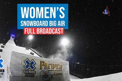 Pacifico Women’s Snowboard Big Air: FULL COMPETITION | X Games Aspen 2023