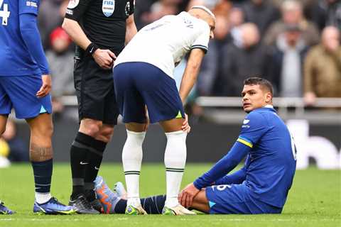 Chelsea reveal full extent of Thiago Silva injury picked up in Tottenham defeat as Graham Potter..