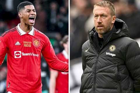 Marcus Rashford and Man Utd put Chelsea to shame as Potter given more reason to fear sack