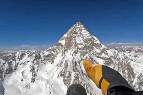 Exclusive video of Paragliding at k2 by famous paraglider  Tom De DorlodotHoracio Llorens