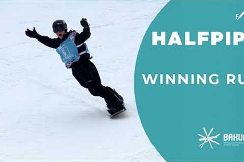 Chaeun LEE (KOR) | Gold | Men''s Halfpipe | Bakuriani 2023