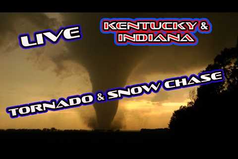 🔴 JOIN LIVE | Kentucky TORNADOES & Indiana Snow With Storm Chaser Simon Brewer - 3/3/2023