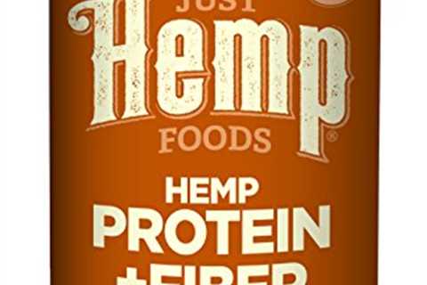 Just Hemp Foods Hemp Protein Powder Plus Fiber, Non-GMO Verified with 11g of Protein  11g of Fiber..