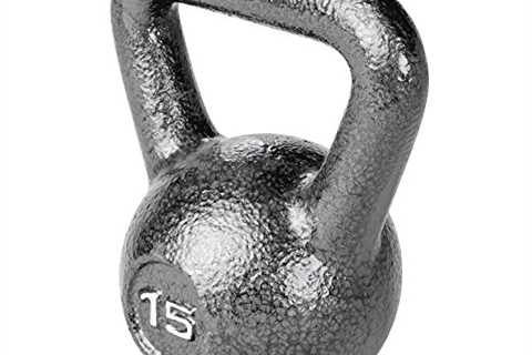 Marcy HKB-015 Hammertone Kettle Bell, 15 lb,Black from IMPEX