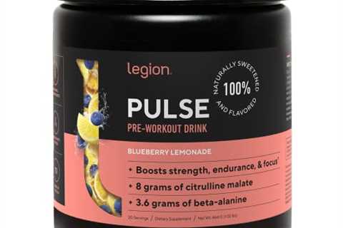 Legion Pulse Pre Workout Supplement - Natural Nitric Oxide Preworkout Drink to Boost Energy,..