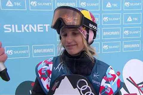 🥇 Anna GASSER | I''m proud to have completed my tricks | Women''s Big Air | Bakuriani 2023