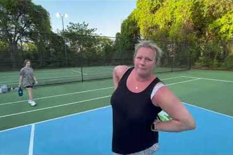 Family vacation pickleball