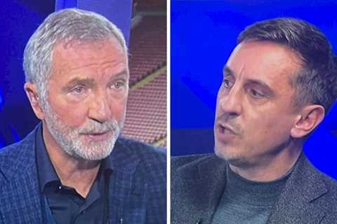 Graeme Souness confronts Man Utd icon Gary Neville over ‘daft’ off-air Liverpool remark