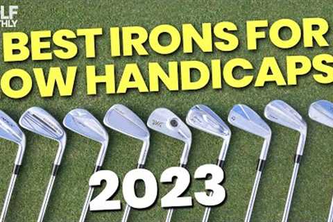 BEST IRONS FOR LOW HANDICAPS 2023! THE WINNER IS...