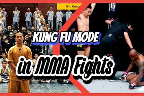 Shaolin Kung Fu mode in MMA Fights #Wushu #KungFu #martialarts