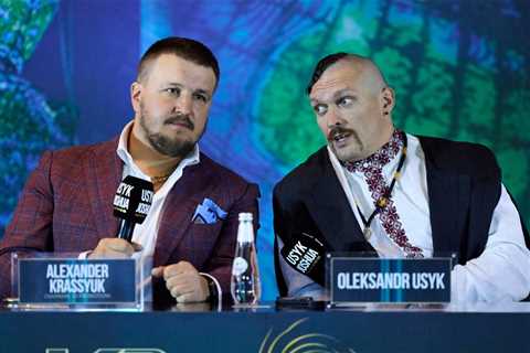 Oleksandr Usyk offered Tyson Fury ’60/40 to the winner’ purse split deal but Fury turned it down,..