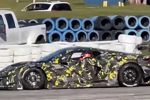 See And Hear 2024 Chevrolet Corvette Z06 GT3.R Testing At Sebring