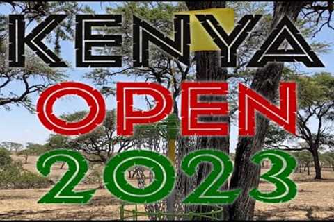 Kenya Open 2023 Disc Golf Tournament - Round 1 - Adult and Junior Divisions