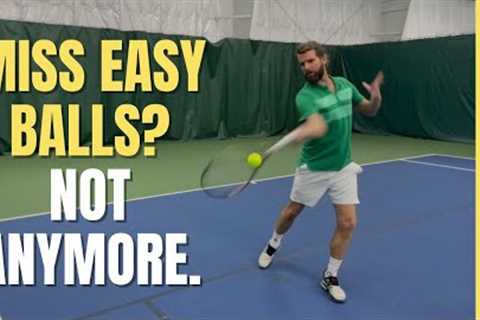 Miss Easy Balls? Here’s What You Need To Do (HINT: It’s 2 Simple Adjustments).