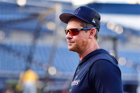 Yankees Manager Aaron Boone Showed Off On His Birthday