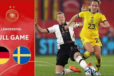 Germany vs. Sweden | Full Game | Women''s Friendly