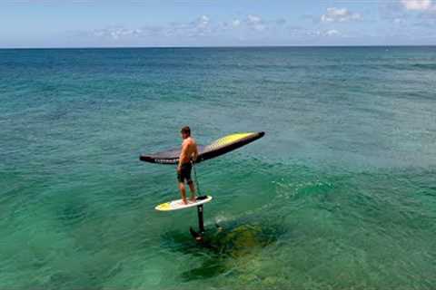 Wing Foil Surf Heaven in Hawaii