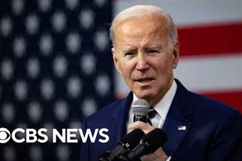 Watch Live: President Biden discusses efforts to reduce gun violence | CBS News