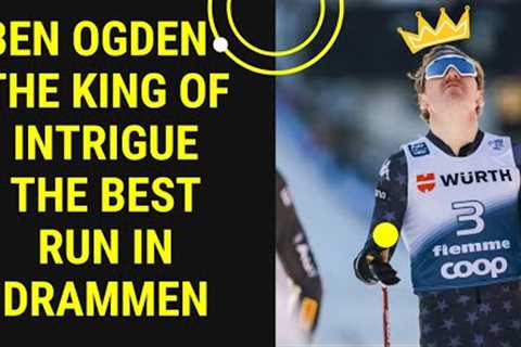 Ben Ogden Makes a Show Ski World Cup in Drammen 2023