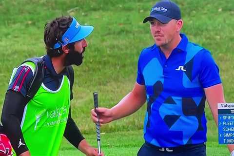 Watch hothead golfer Matt Wallace tell caddie to ‘shut the f*** up’ in meltdown at Valspar..