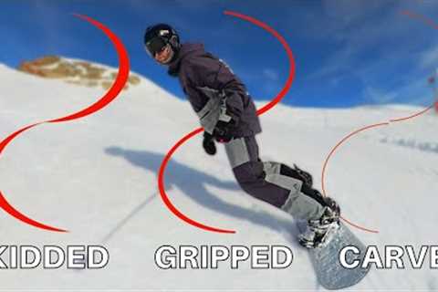 SKIDDED GRIPPED OR CARVED TURNS?