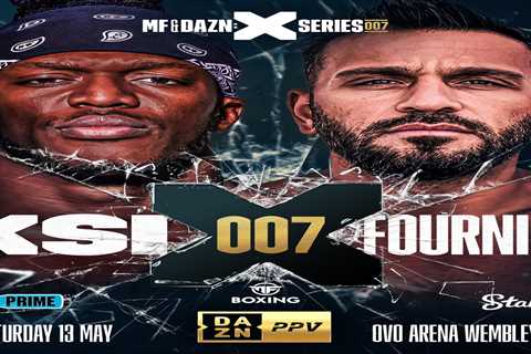 KSI vs Joe Fournier: Date, UK start time, live stream, TV channel, undercard for huge Misfits..