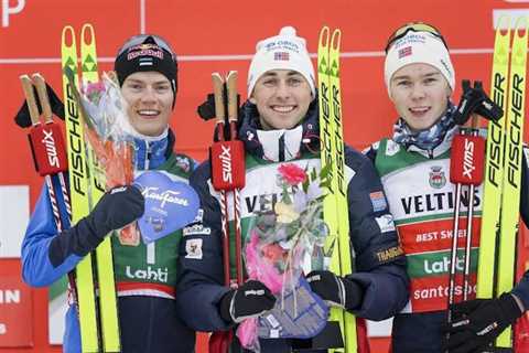 Riiber takes men’s large hill victory at Nordic Combined World Cup