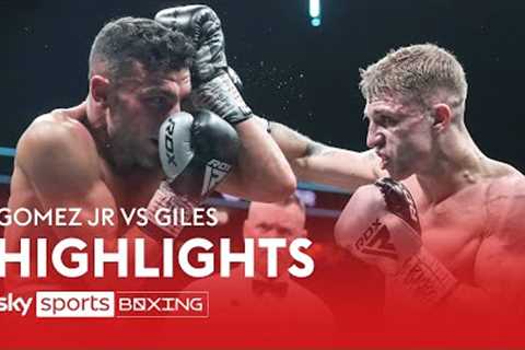 HIGHLIGHTS! Michael Gomez Jr vs Levi Giles  English Title Fight