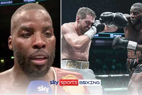 I will fight ANYONE!  Lawrence Okolie sends message to contenders after win