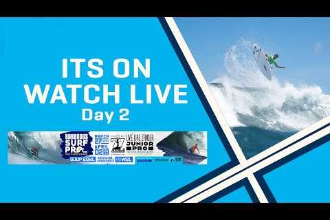 WATCH LIVE Barbados Surf Pro & Live Like Junior Pro pres. by Diamonds International Day 2