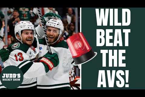 Minnesota Wild hold on to beat the Colorado Avalanche!