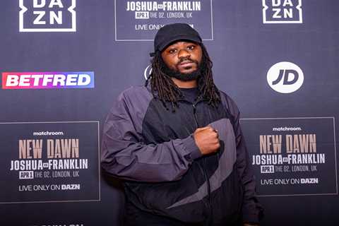 Inside Franklin’s insane diet to lose 2st for Anthony Joshua fight as he reveals very British way..