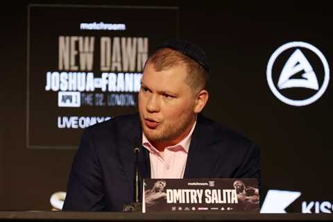 Dmitriy Salita left Ukraine, battled anti-Semitism and is the man backing Jermaine Franklin to beat ..