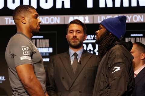 Anthony Joshua’s biggest fights still ahead of him if he gets through Jermaine Franklin with Tyson..