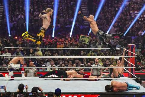 Inside Logan Paul’s mid-air collision at Royal Rumble from the man involved as Ricochet reveals Rey ..