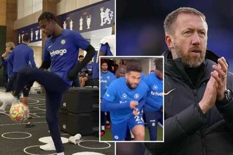 Chelsea squad had to get changed in CORRIDOR and team meetings so big stars were forced to sit on..