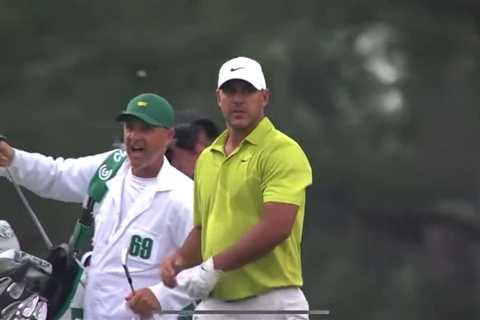 Masters chiefs slammed for ‘staggering’ decision as Brooks Koepka avoids penalty for rule breach..