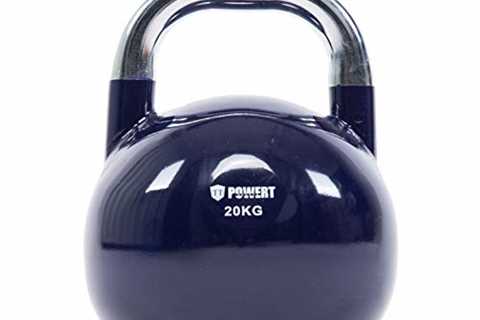 POWERT Competition Kettlebell|Premium Quality Coated Steel|Ergonomic Design|Great for Weight..