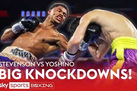 HIGHLIGHTS! Shakur Stevenson's lightweight debut vs Shuichiro Yoshino 💥