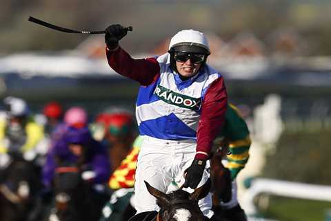 Grand National favourite’s jockey survives injury scare as lucky omen from six years ago points to..