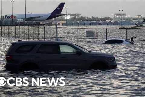 Fort Lauderdale airport reopens after unprecedented flooding