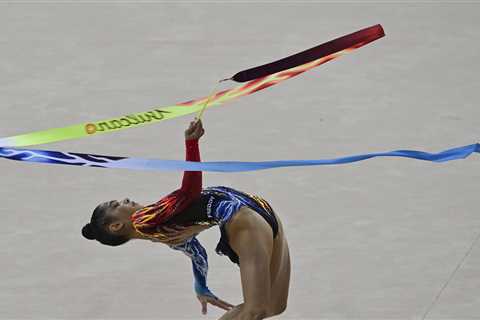 Raffaeli clean sweeps individual golds at Tashkent Rhythmic Gymnastics World Cup