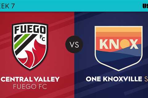 Central Valley Fuego FC v One Knoxville SC: April 30, 2023