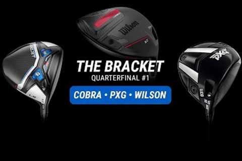 THE BRACKET BEGINS // PXG vs. COBRA vs. WILSON